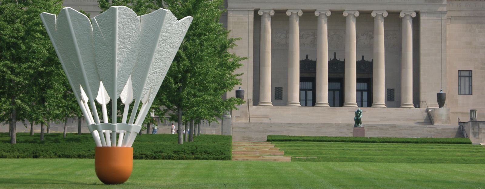 Exterior of the Nelson-Atkins Museum of Art