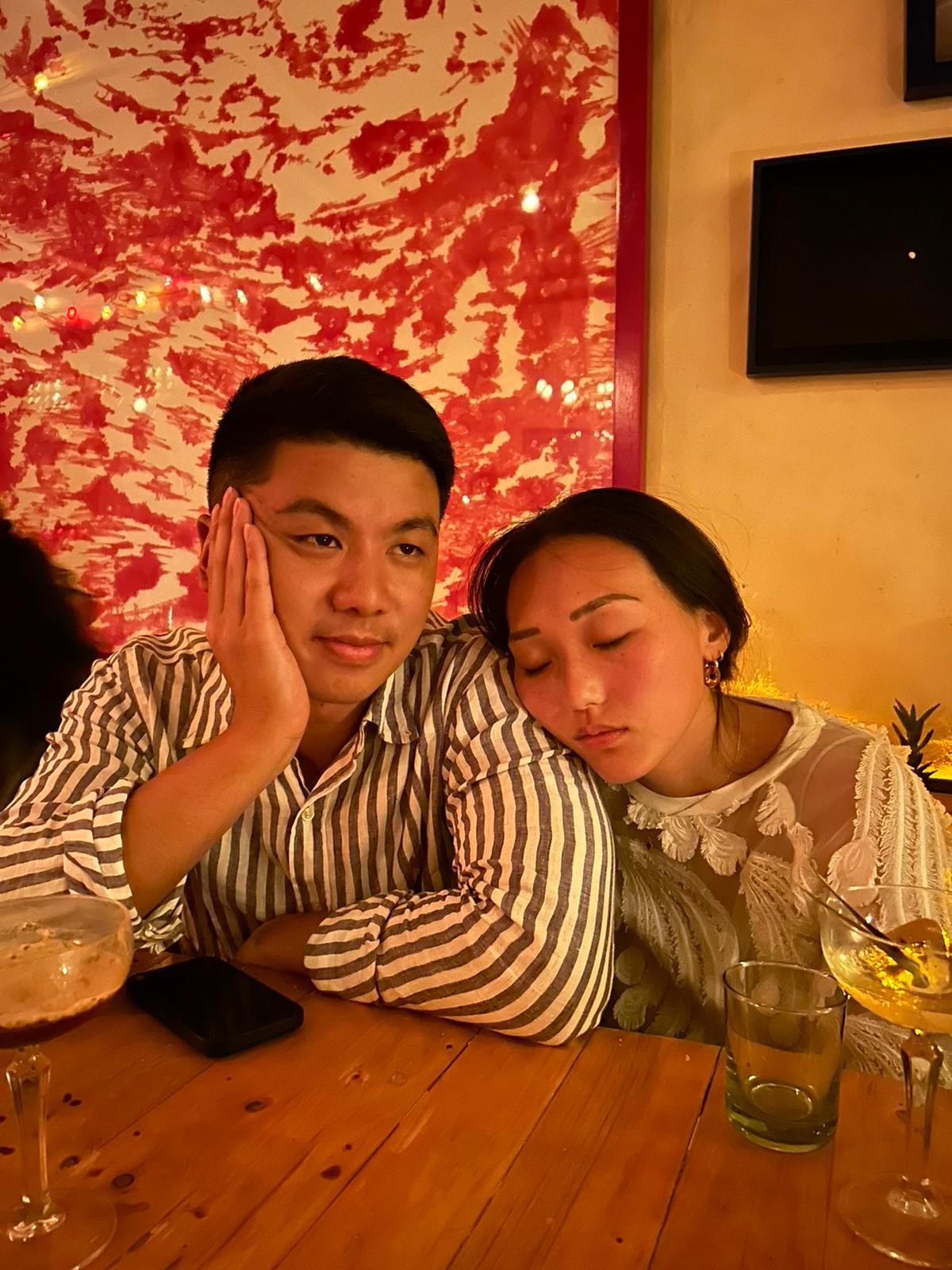 A quiet dinner